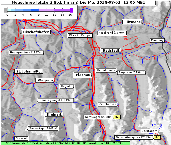 Neuschnee, 2. 3. 2026