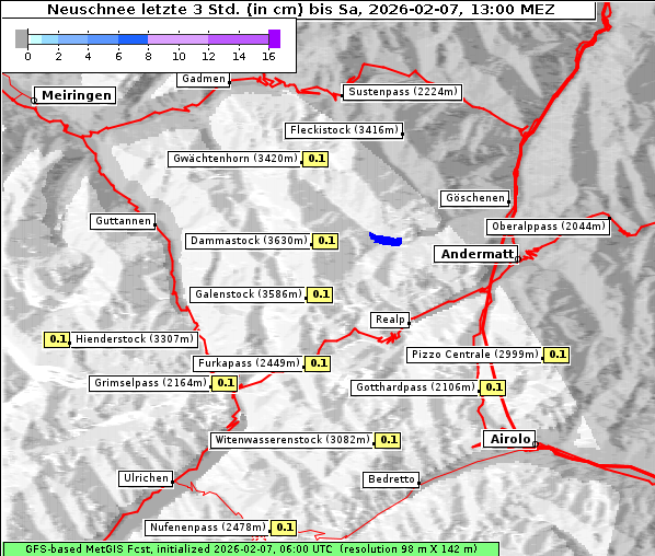 Neuschnee, 7. 2. 2026
