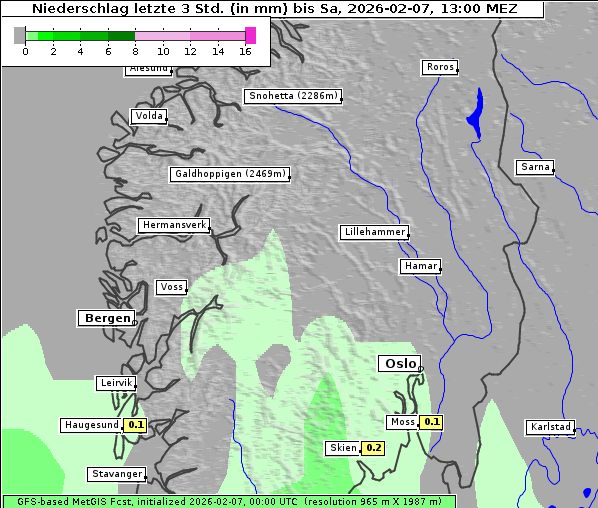 Niederschlag, 7. 2. 2026
