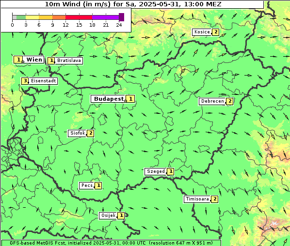 Wind, 31. 5. 2025