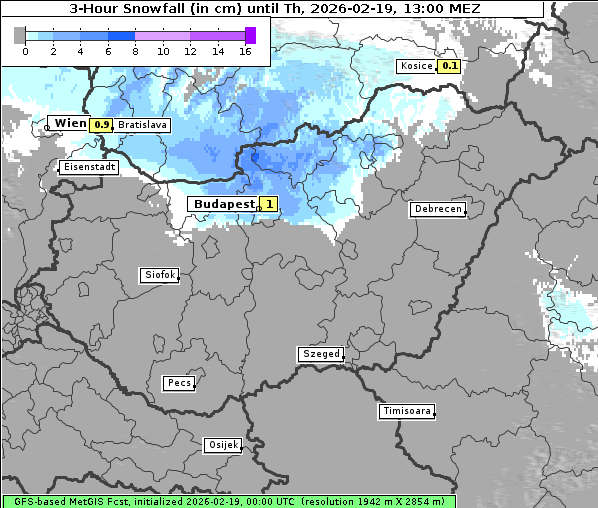 Neuschnee, 19. 2. 2026