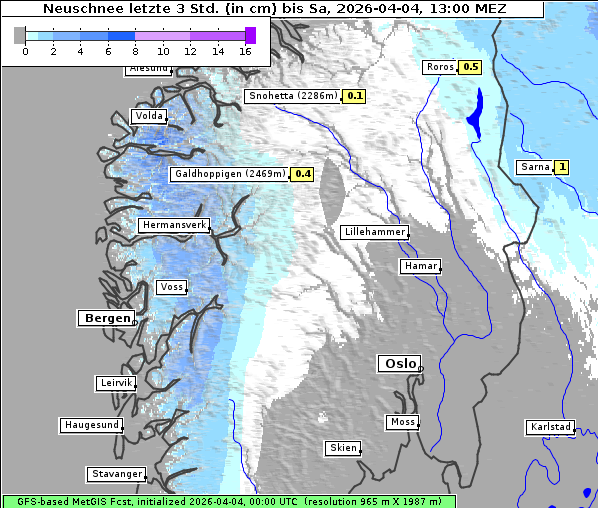 Neuschnee, 4. 4. 2026