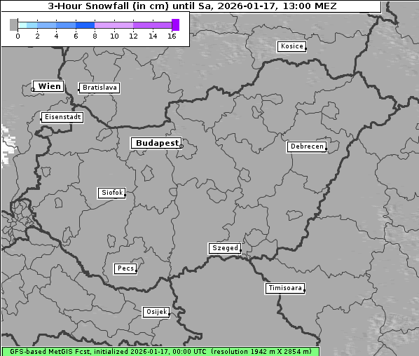 Neuschnee, 17. 1. 2026