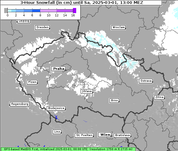 Neuschnee, 1. 3. 2025