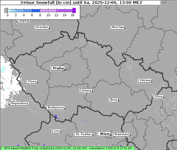 Neuschnee, 6. 12. 2025