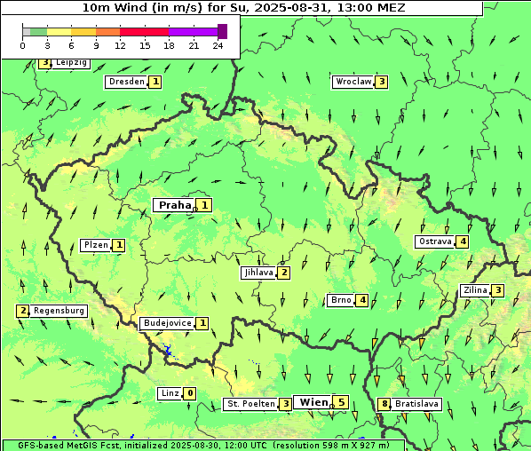 Wind, 31. 8. 2025