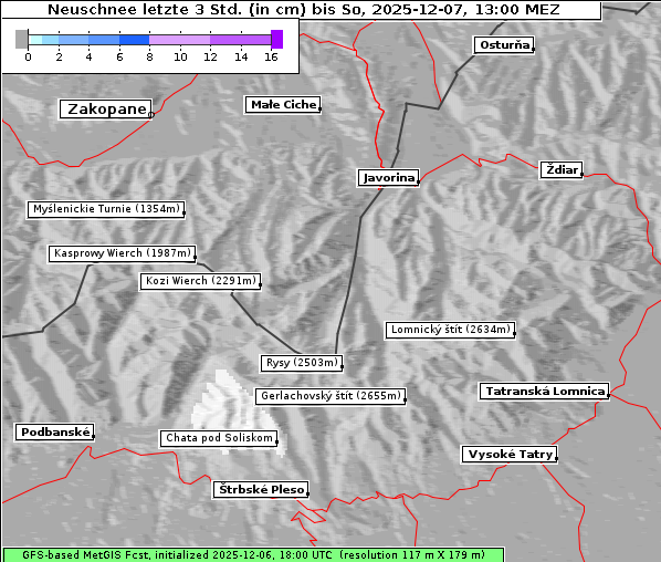 Neuschnee, 7. 12. 2025