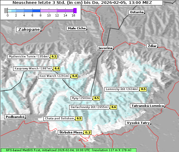 Neuschnee, 5. 2. 2026