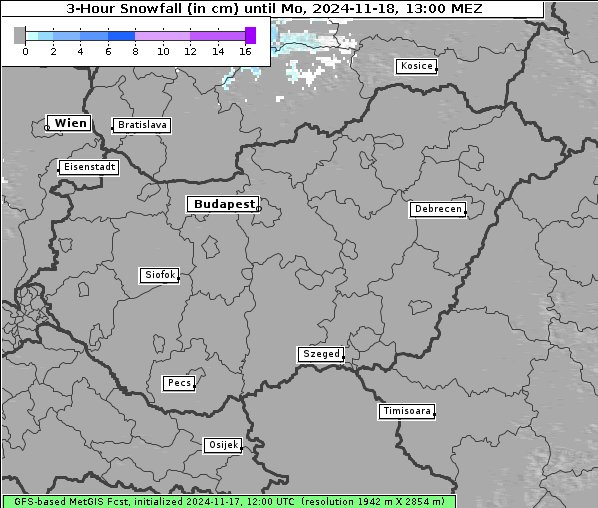 Neuschnee, 18. 11. 2024