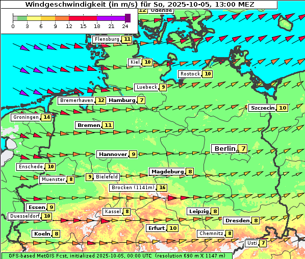 Wind, 5. 10. 2025