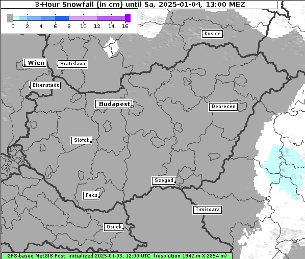 Neuschnee, 4. 1. 2025