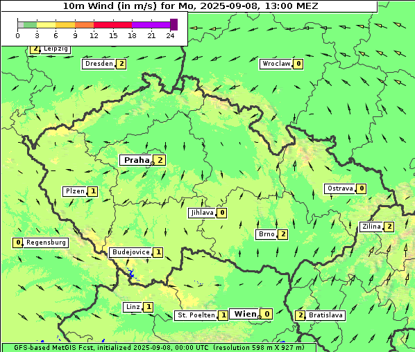 Wind, 8. 9. 2025