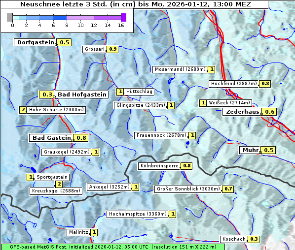 Neuschnee, 12. 1. 2026