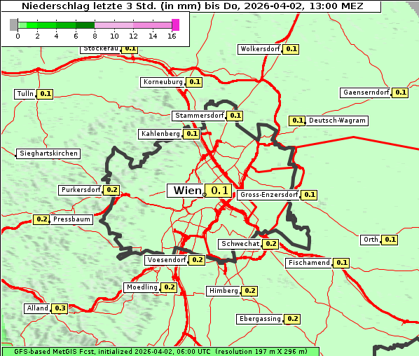 Niederschlag, 2. 4. 2026