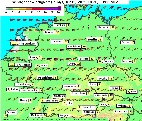 Wind, 28. 10. 2025