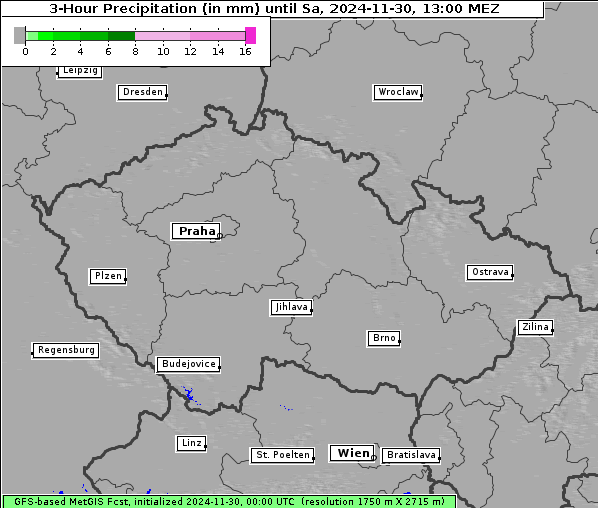 Niederschlag, 30. 11. 2024