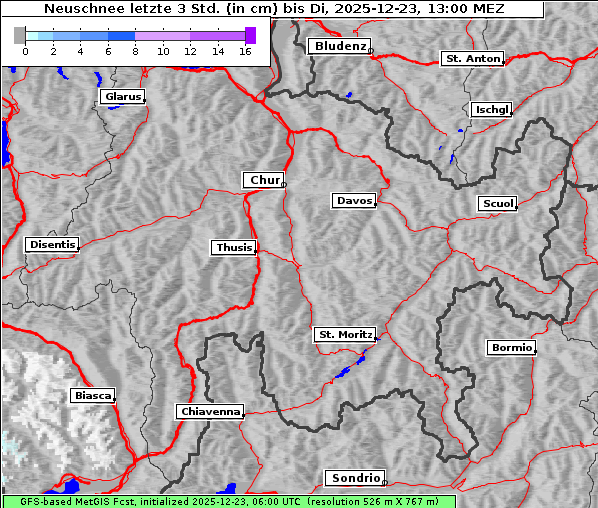 Neuschnee, 23. 12. 2025