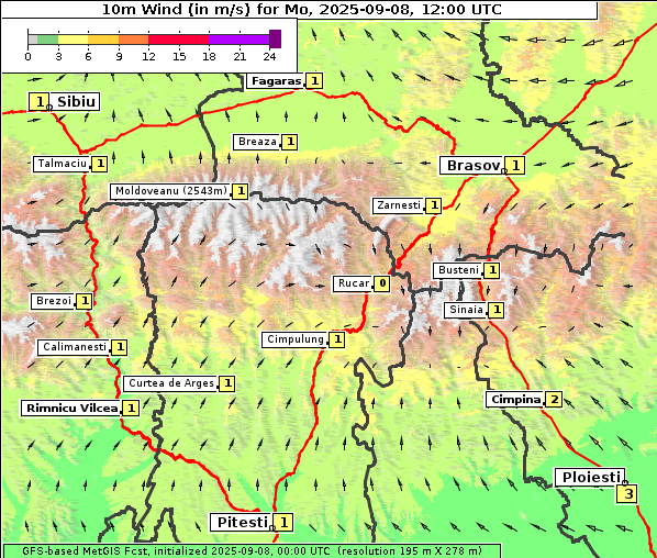 Wind, 8. 9. 2025