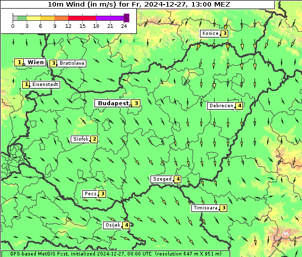 Wind, 27. 12. 2024