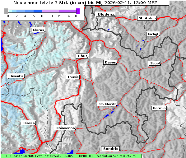 Neuschnee, 11. 2. 2026