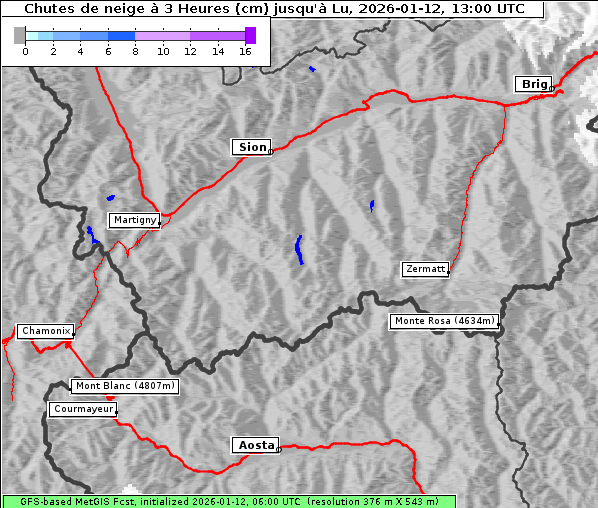 Neuschnee, 12. 1. 2026