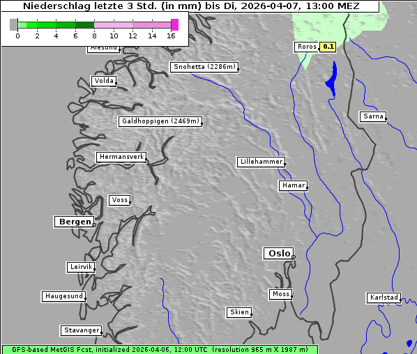 Niederschlag, 7. 4. 2026