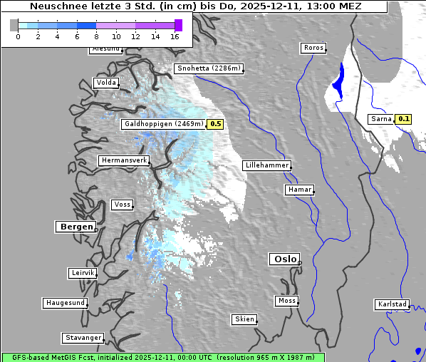 Neuschnee, 11. 12. 2025