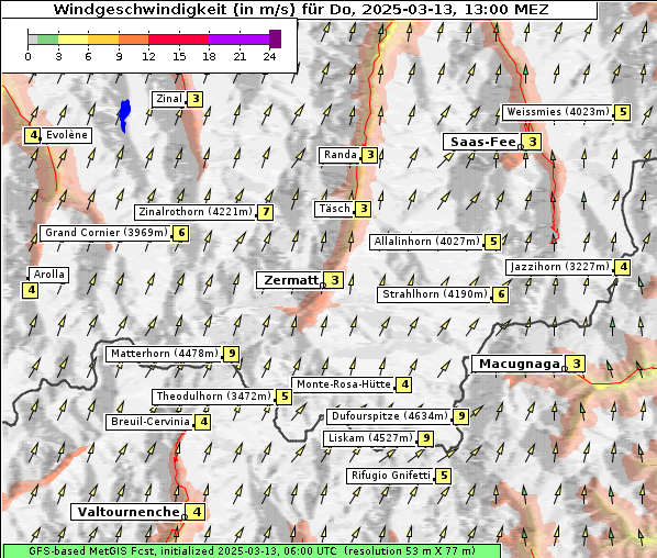 Wind, 13. 3. 2025