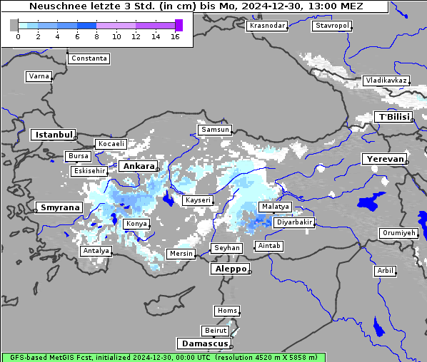 Neuschnee, 30. 12. 2024