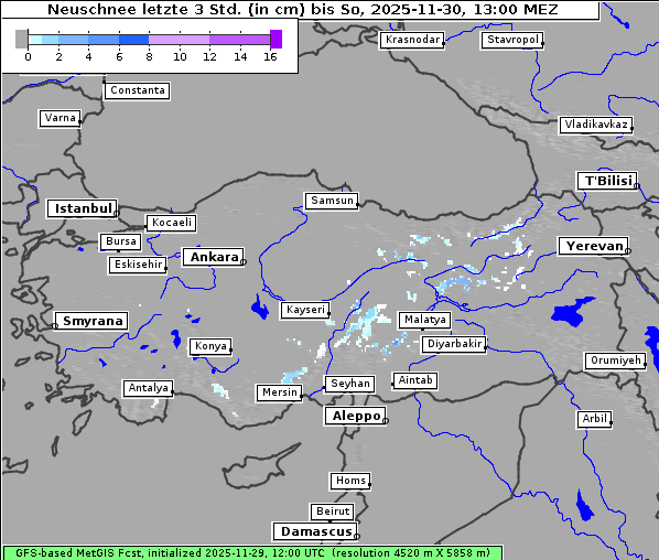Neuschnee, 30. 11. 2025