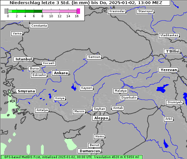 Niederschlag, 2. 1. 2025