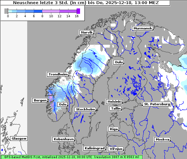 Neuschnee, 18. 12. 2025