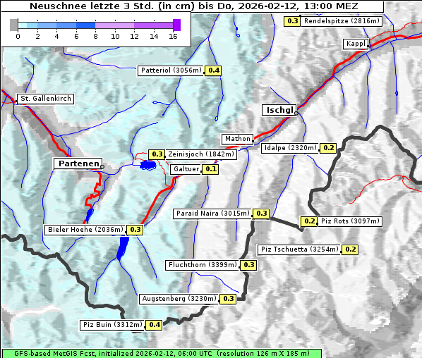 Neuschnee, 12. 2. 2026
