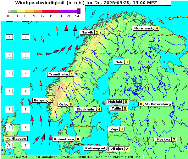 Wind, 29. 5. 2025