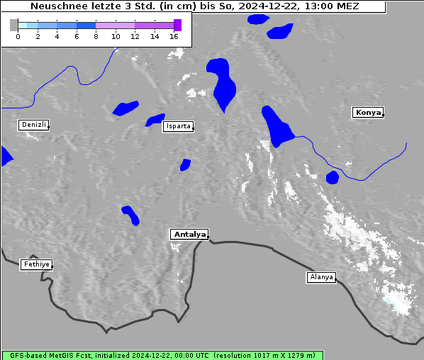 Neuschnee, 22. 12. 2024