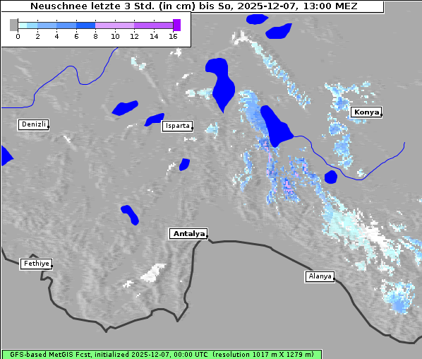 Neuschnee, 7. 12. 2025