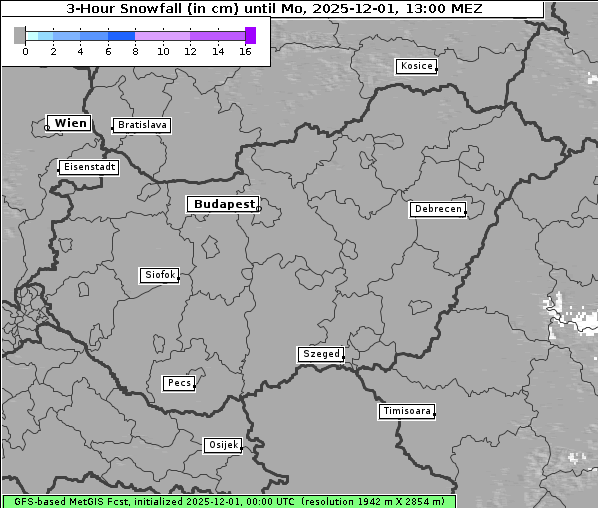Neuschnee, 1. 12. 2025