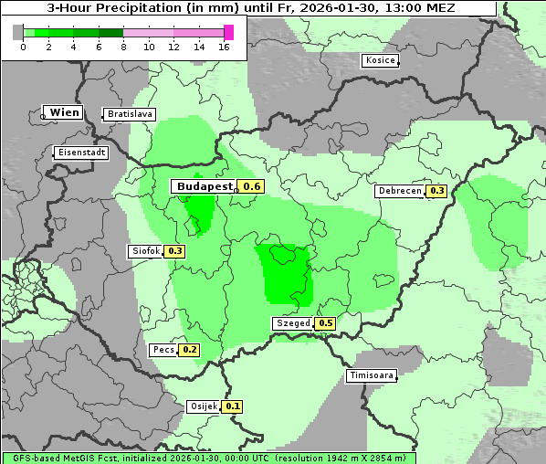 Niederschlag, 30. 1. 2026