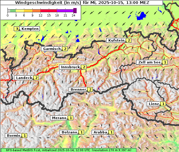 Wind, 15. 10. 2025