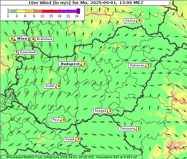 Wind, 1. 9. 2025
