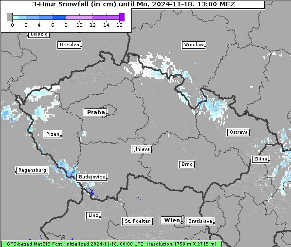 Neuschnee, 18. 11. 2024