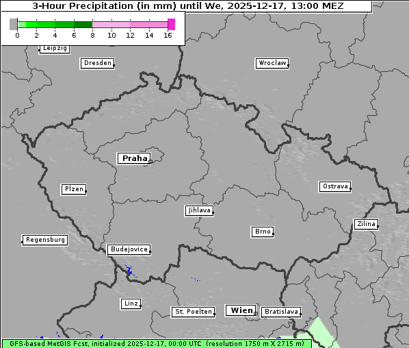 Niederschlag, 17. 12. 2025