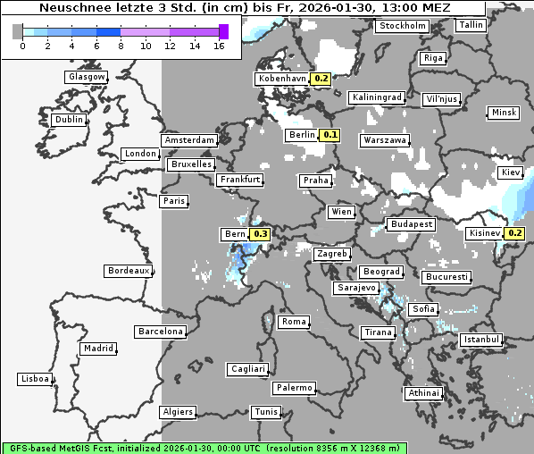 Neuschnee, 30. 1. 2026