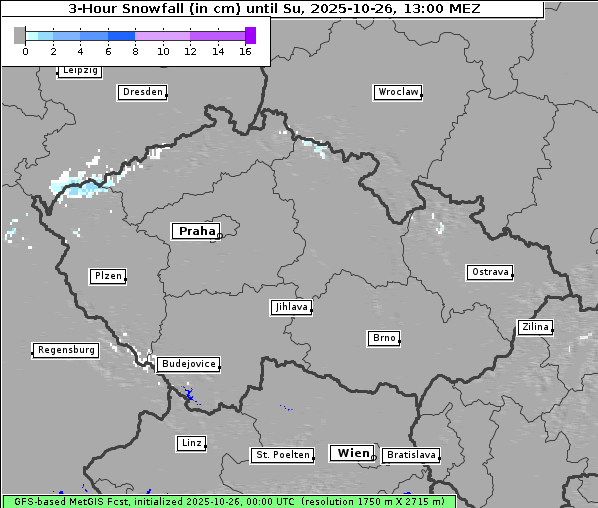 Neuschnee, 26. 10. 2025