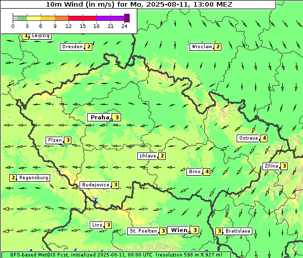 Wind, 11. 8. 2025