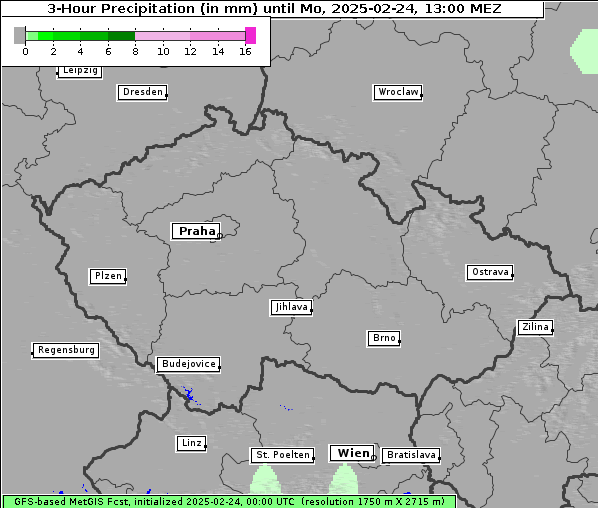 Niederschlag, 24. 2. 2025