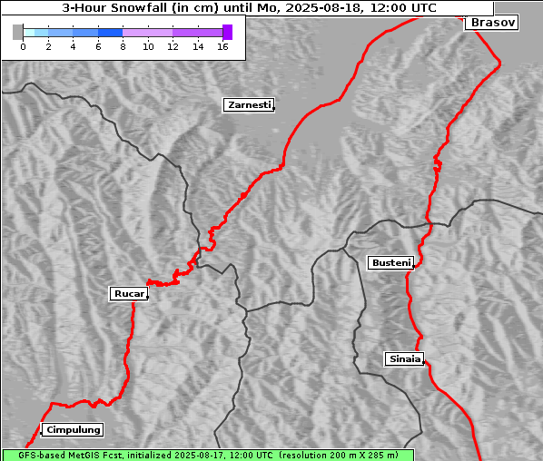 Neuschnee, 18. 8. 2025