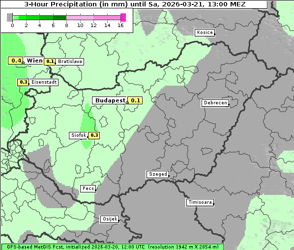 Niederschlag, 21. 3. 2026