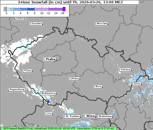 Neuschnee, 26. 3. 2026