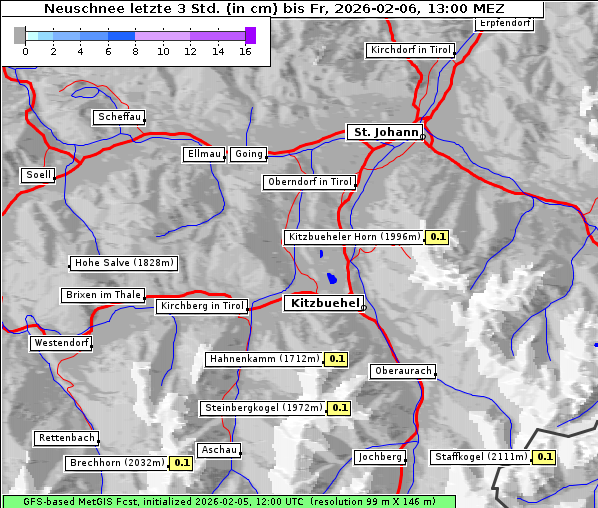Neuschnee, 6. 2. 2026